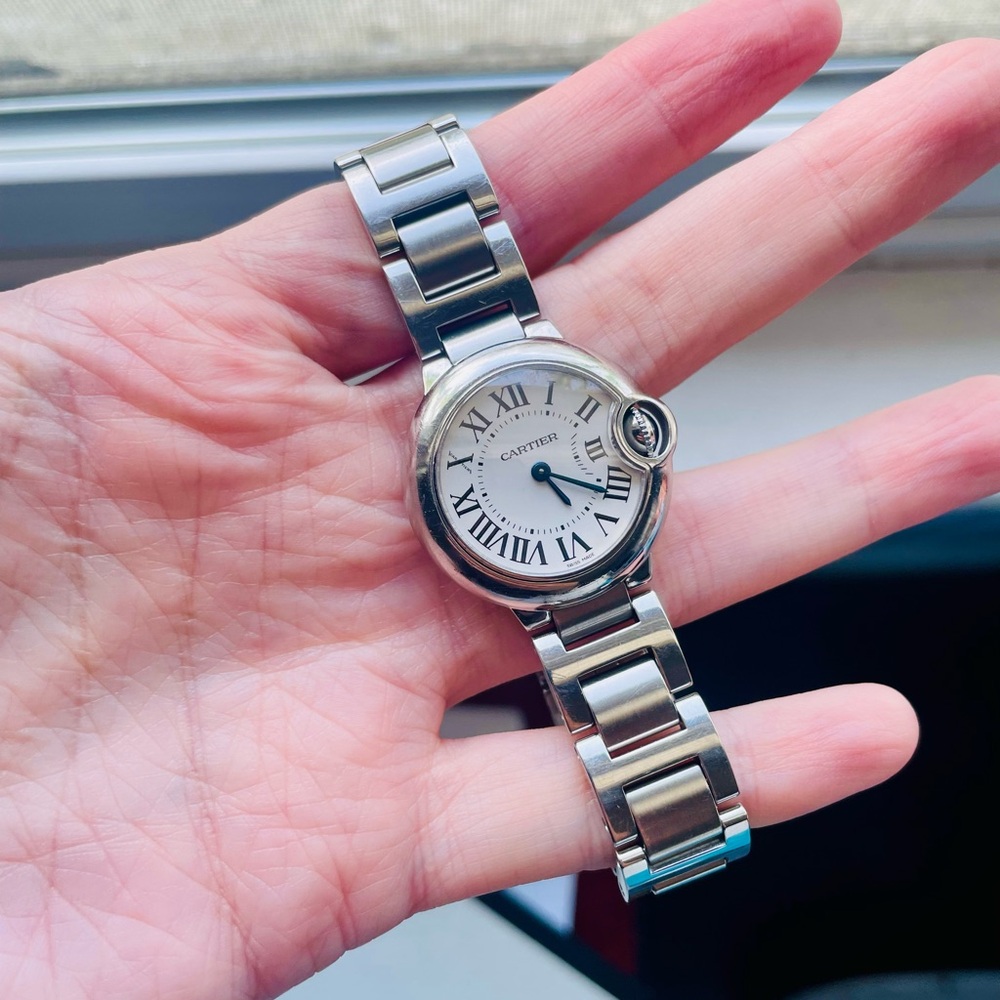 Cartier Ballon Bleu 28mm - stainless steel